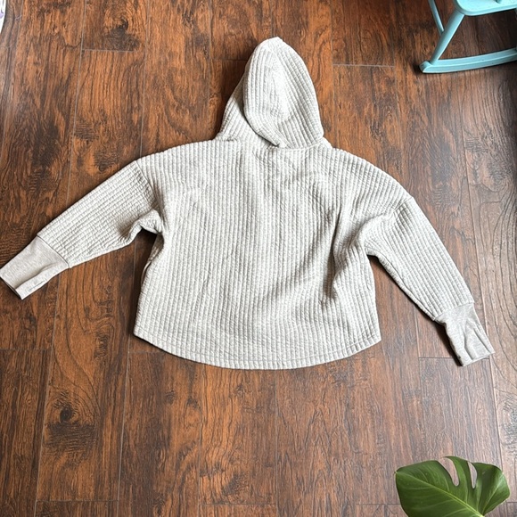 Women's Gap Fit  Athletic Pocket Gray Hoodie Sweatshirt Size XXL (HU) - Picture 8 of 8